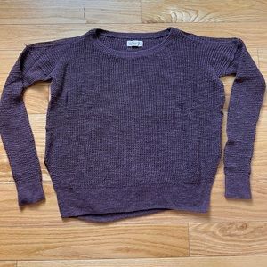 NWOT Hollister Cold Shoulder Knit Sweater